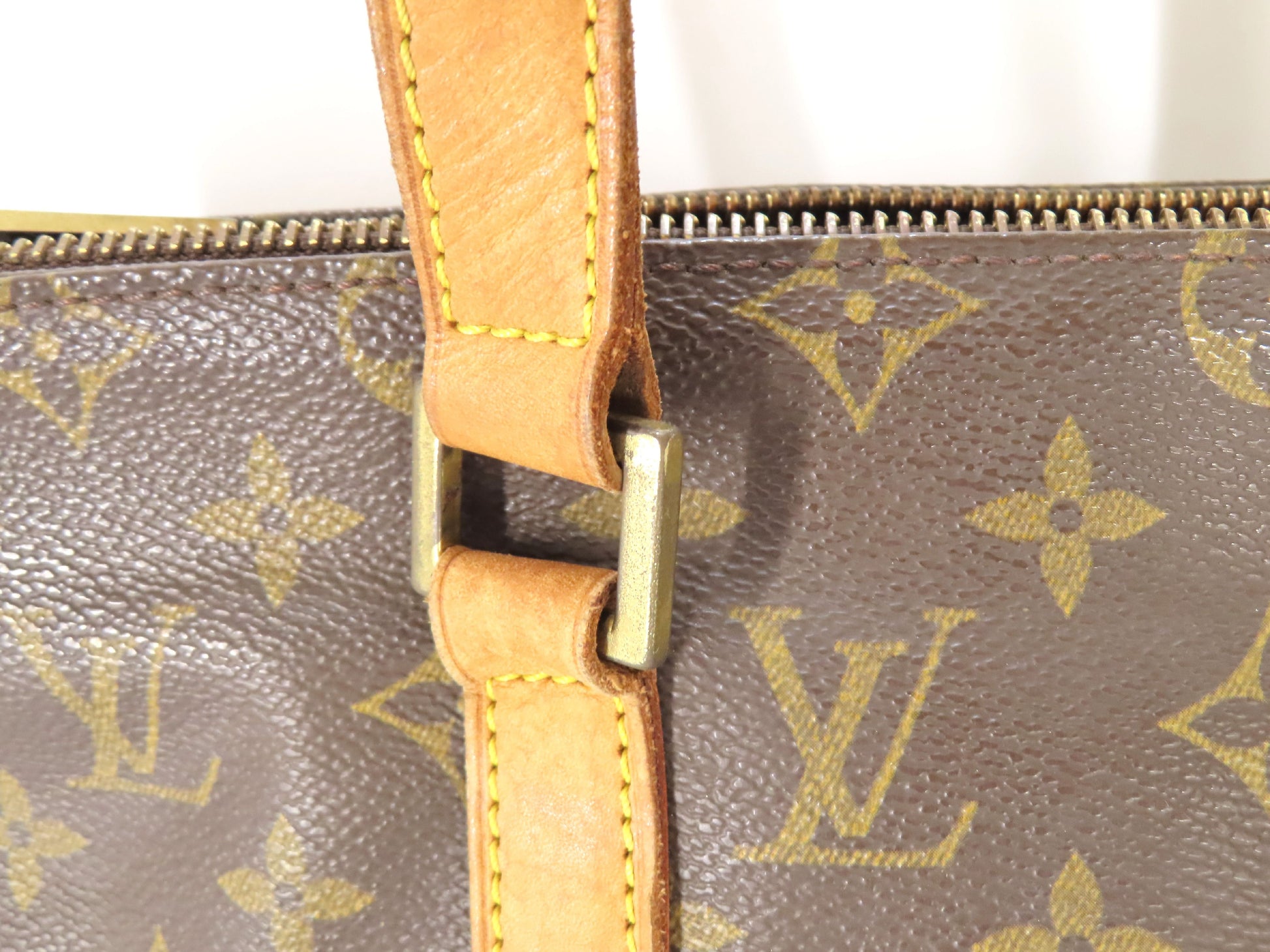 LOUIS VUITTON Monogram Cabas Piano VI0062 Shoulder Bag