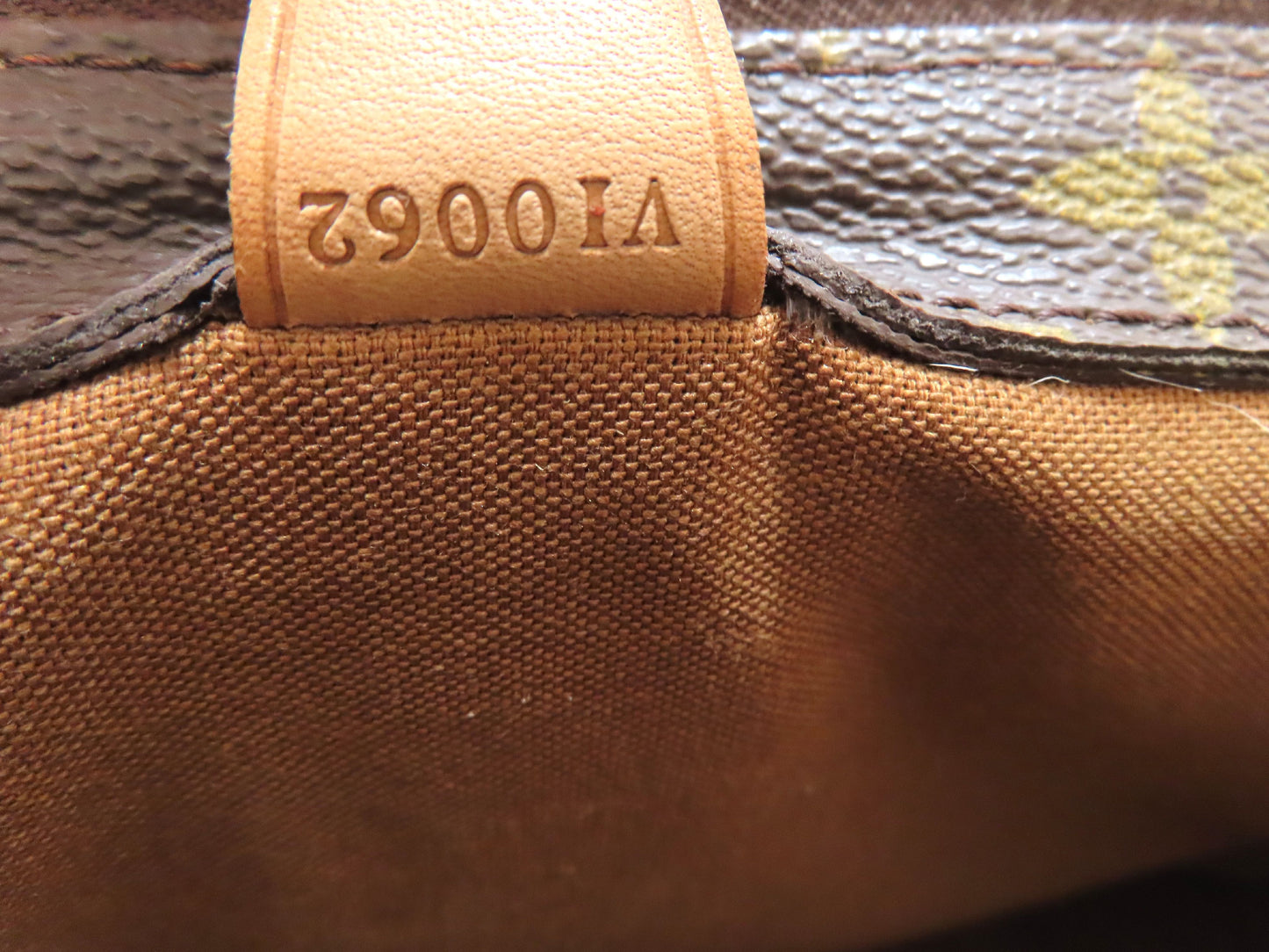 LOUIS VUITTON Monogram Cabas Piano VI0062 Shoulder Bag