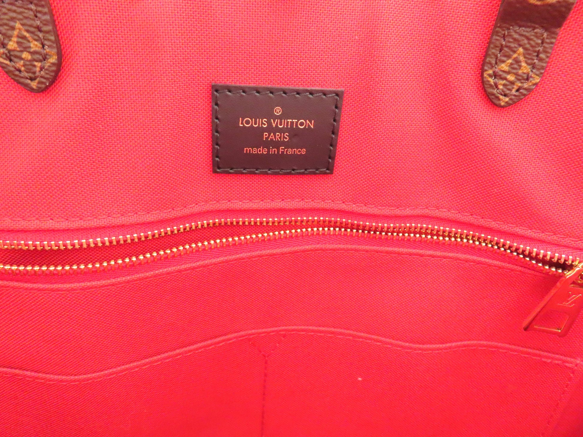 LOUIS VUITTON Reverse On-the-Go GM FL5119 Tote Bag
