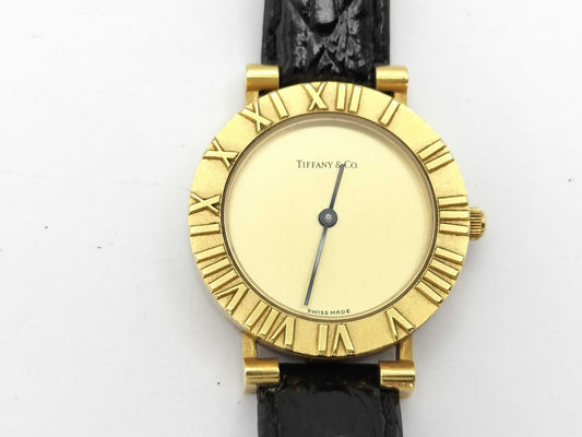 Tiffany & Co. Atlas 3903 23251 Quartz 18K Gold Women's Watch