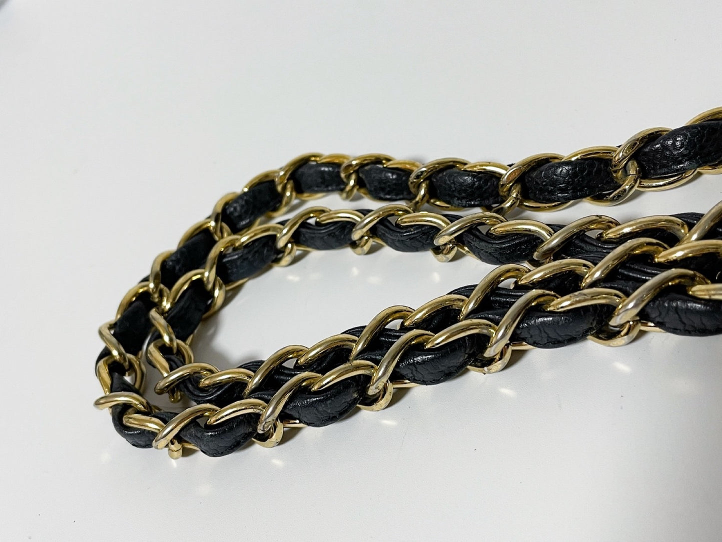 CHANEL Deca Matelasse 30 Caviar Leather Black with Gold Hardware Shoulder Bag