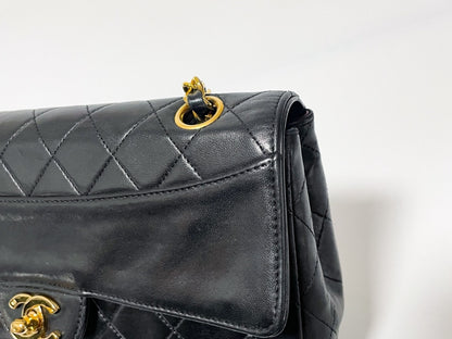CHANEL Matelasse Lambskin Shoulder Bag with Seal