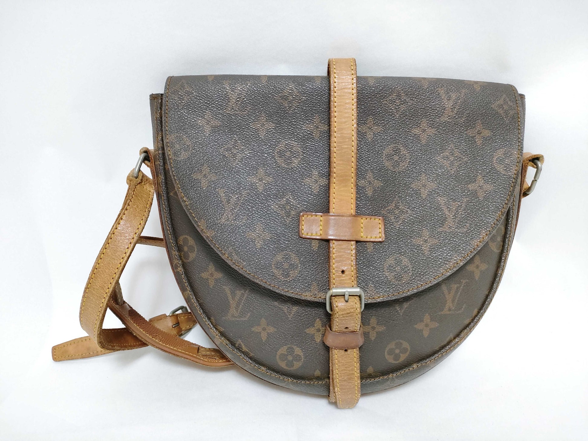 LOUIS VUITTON RFID Unverifiable Serial Unverifiable Monogram LV Monogram Chantilly Shoulder Bag