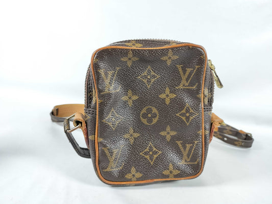 LOUIS VUITTON RFID Unverifiable Serial Unverifiable Monogram LV Monogram Danube Shoulder Bag