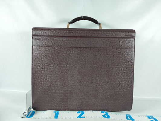 LOUIS VUITTON RFID Unconfirmed MI0957 Taiga LV Taiga Business Bag