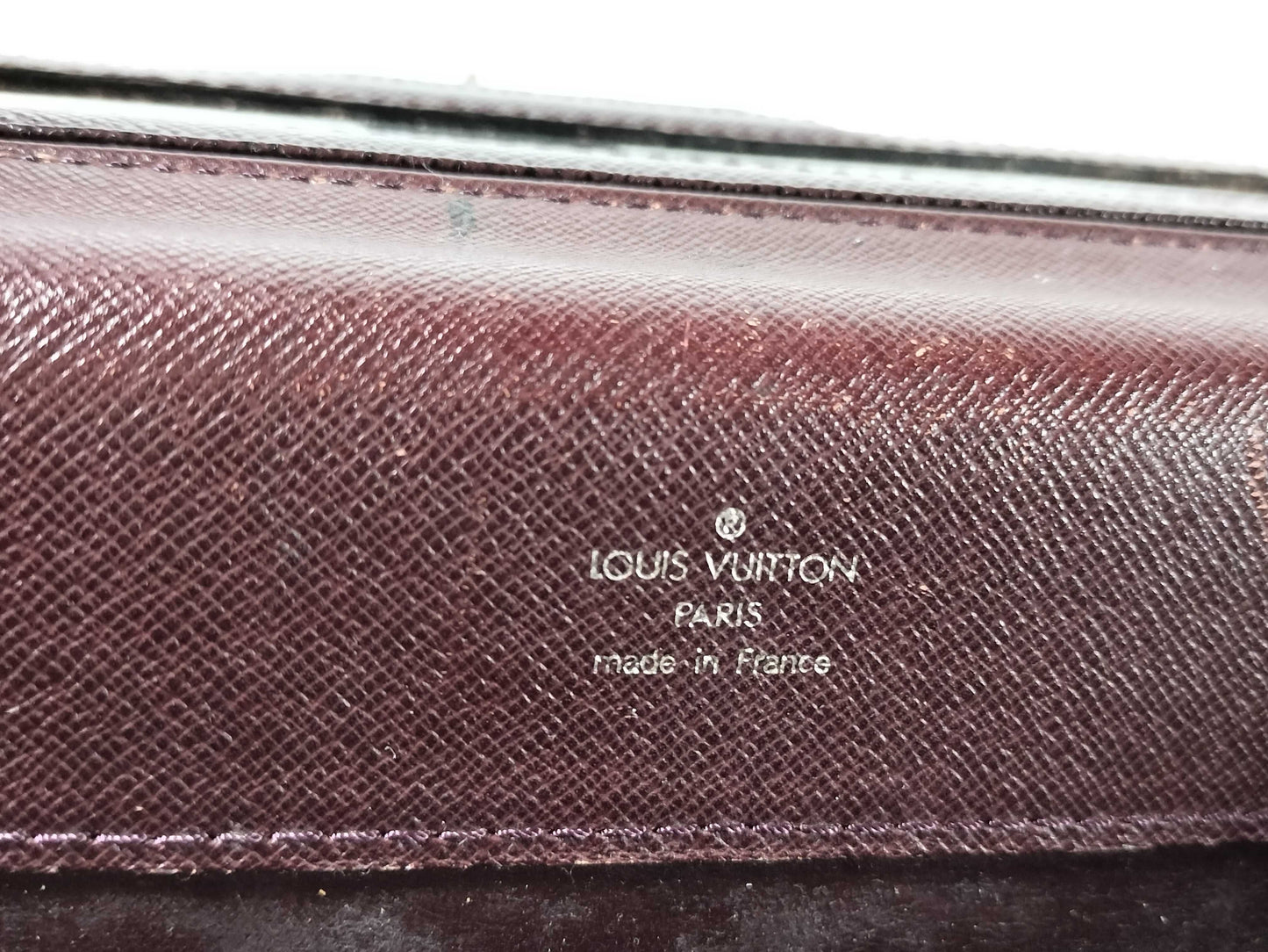 LOUIS VUITTON RFID Unconfirmed MI0957 Taiga LV Taiga Business Bag