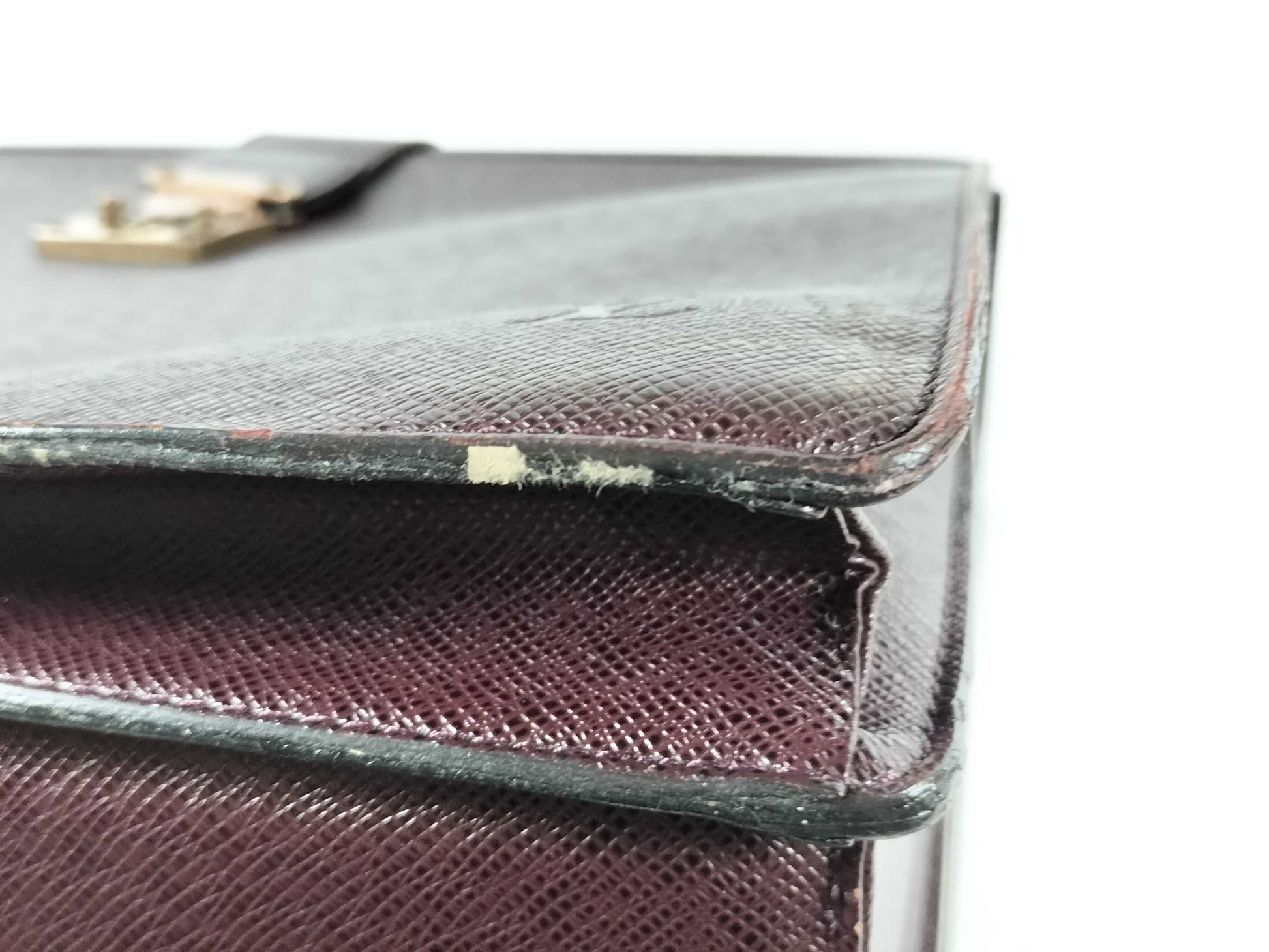 LOUIS VUITTON RFID Unconfirmed MI0957 Taiga LV Taiga Business Bag