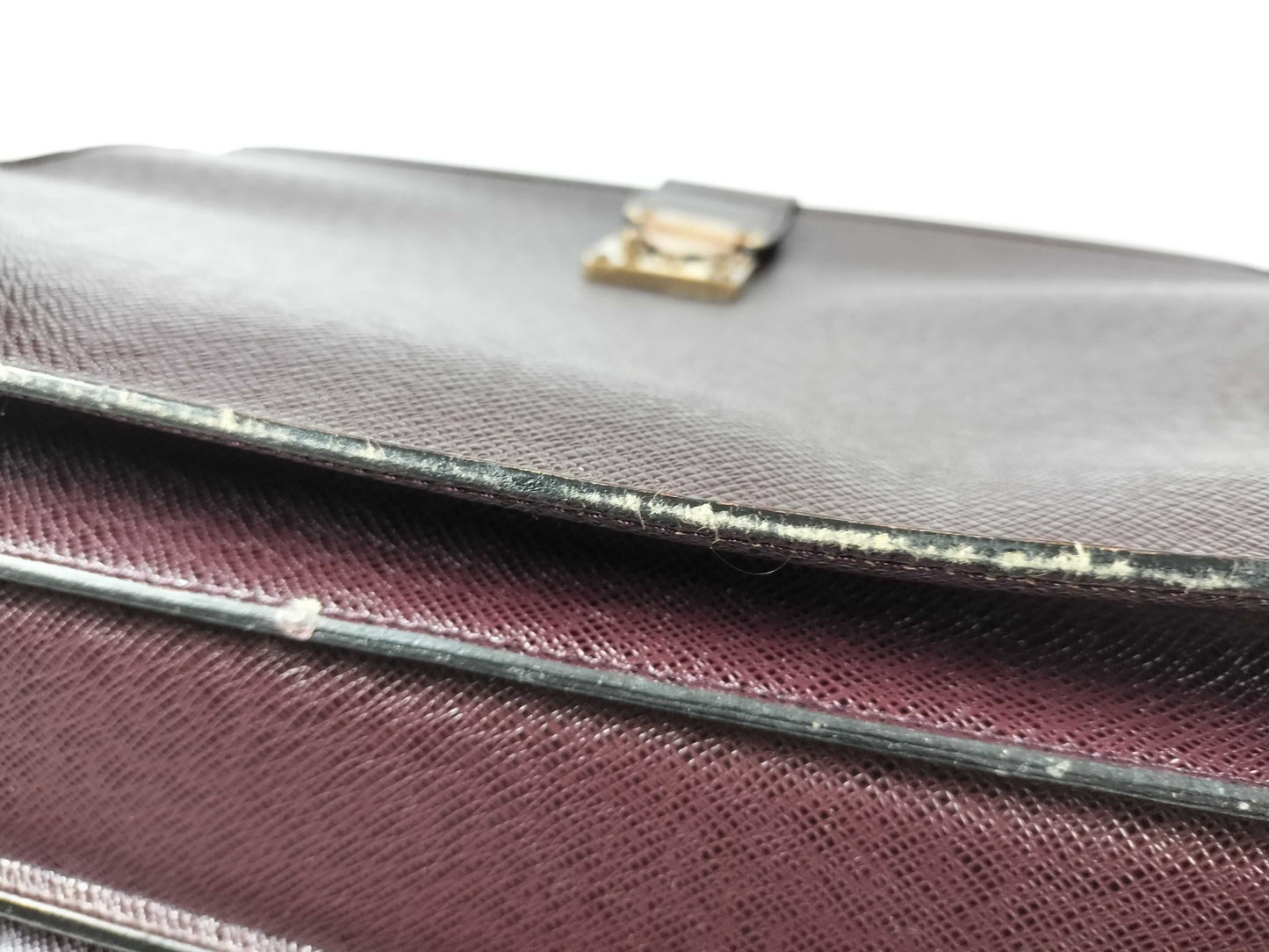 LOUIS VUITTON RFID Unconfirmed MI0957 Taiga LV Taiga Business Bag