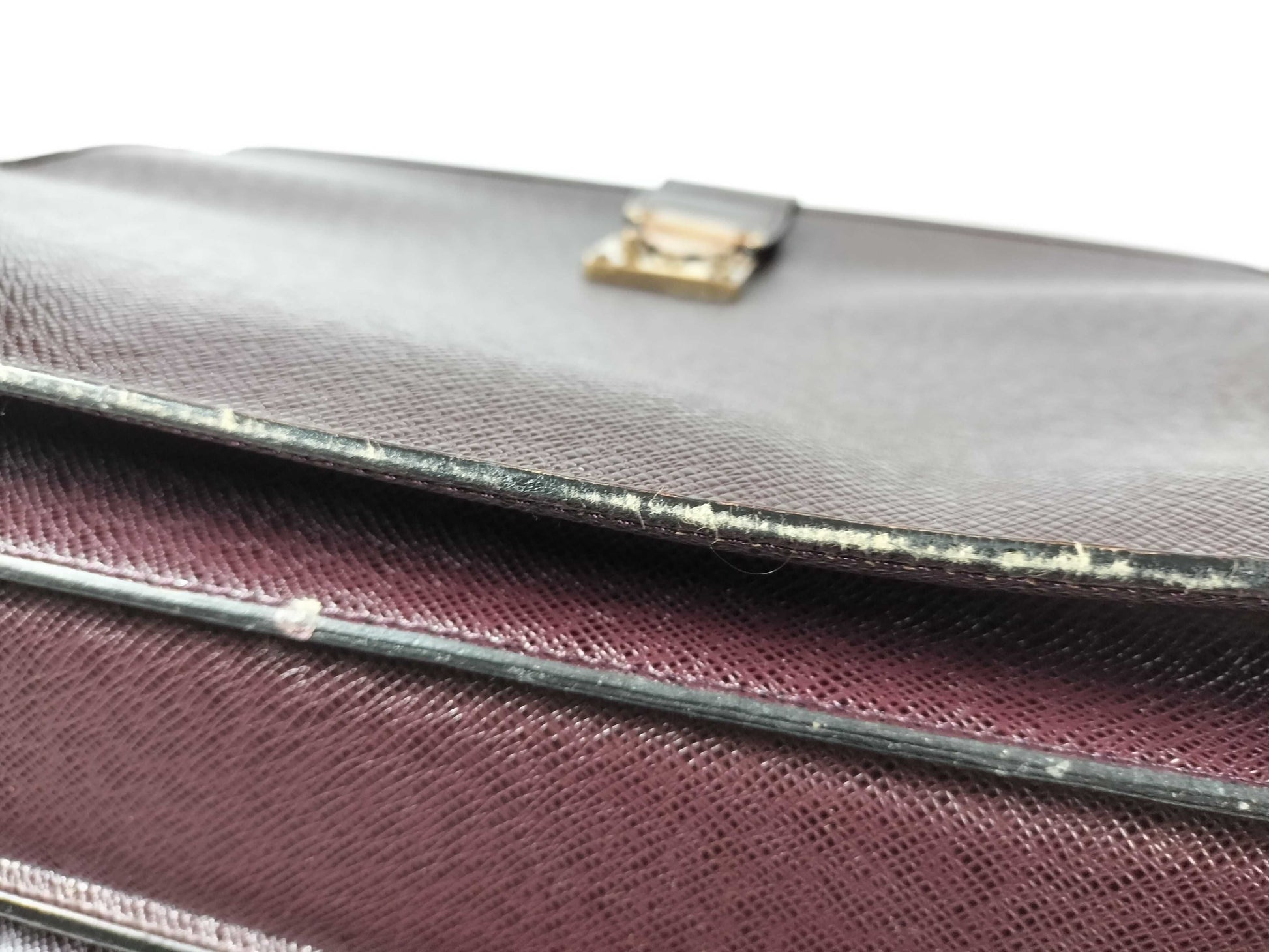 LOUIS VUITTON RFID Unconfirmed MI0957 Taiga LV Taiga Business Bag