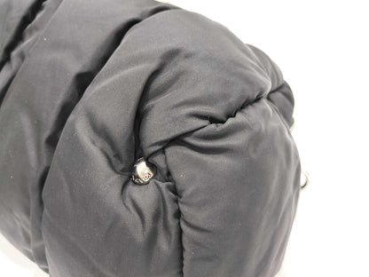 PRADA Nylon Bomber 2-way Bag Black Nylon Handbag