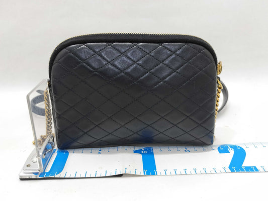 Yves Saint Laurent 733667 Gaby Chain Shoulder Bag in Quilted Leather and Black