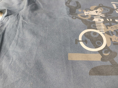 HERMES Hello Mr. Falier T-shirt Navy M T-shirt