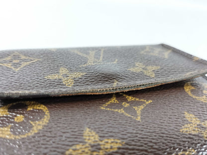 LOUIS VUITTON SP0053 Monogram Louis Vuitton Double Hook Wallet with Initials