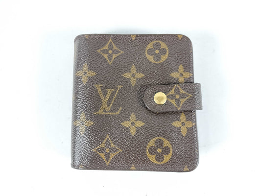 LOUIS VUITTON MI0041 Monogram Vuitton Compact Zip Wallet