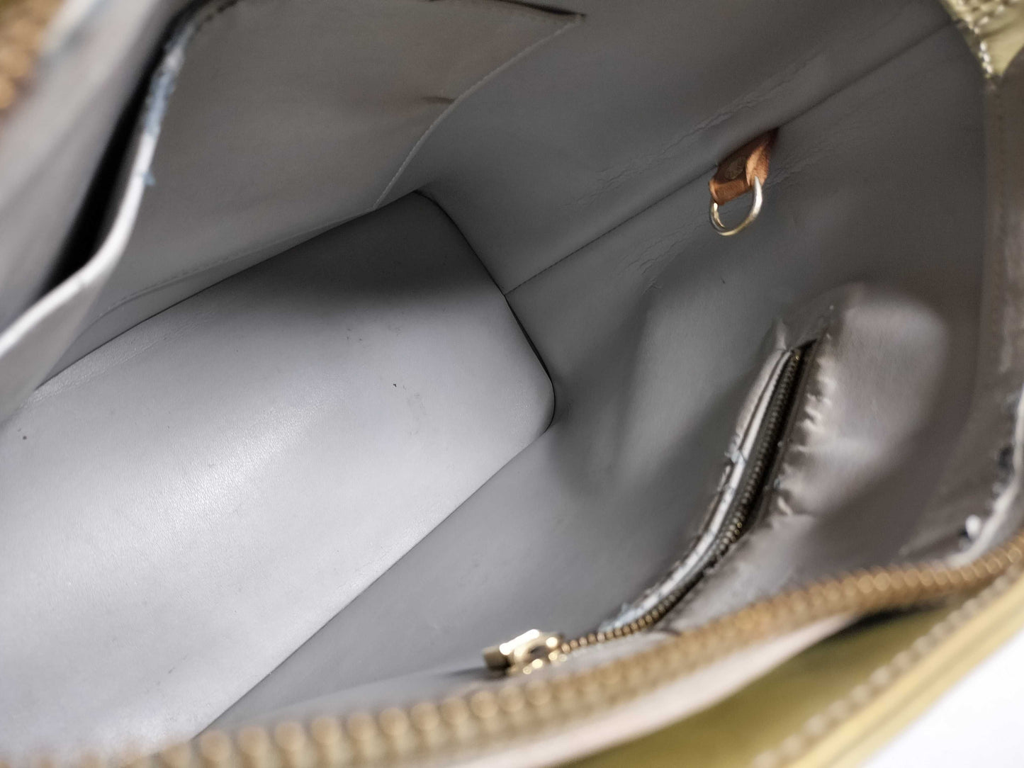 LOUIS VUITTON TH0091 Vernis LOUIS VUITTON M91303 Vernis Houston Tote Bag