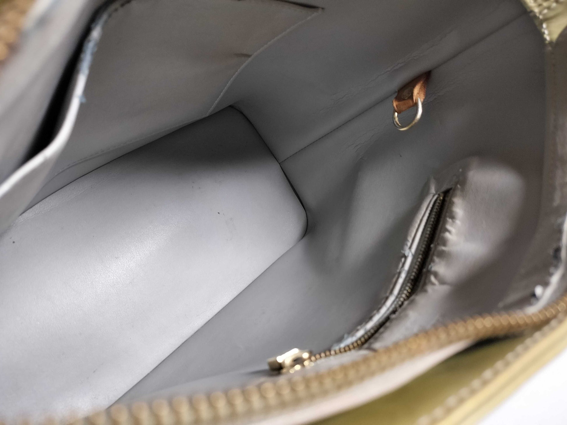 LOUIS VUITTON TH0091 Vernis LOUIS VUITTON M91303 Vernis Houston Tote Bag