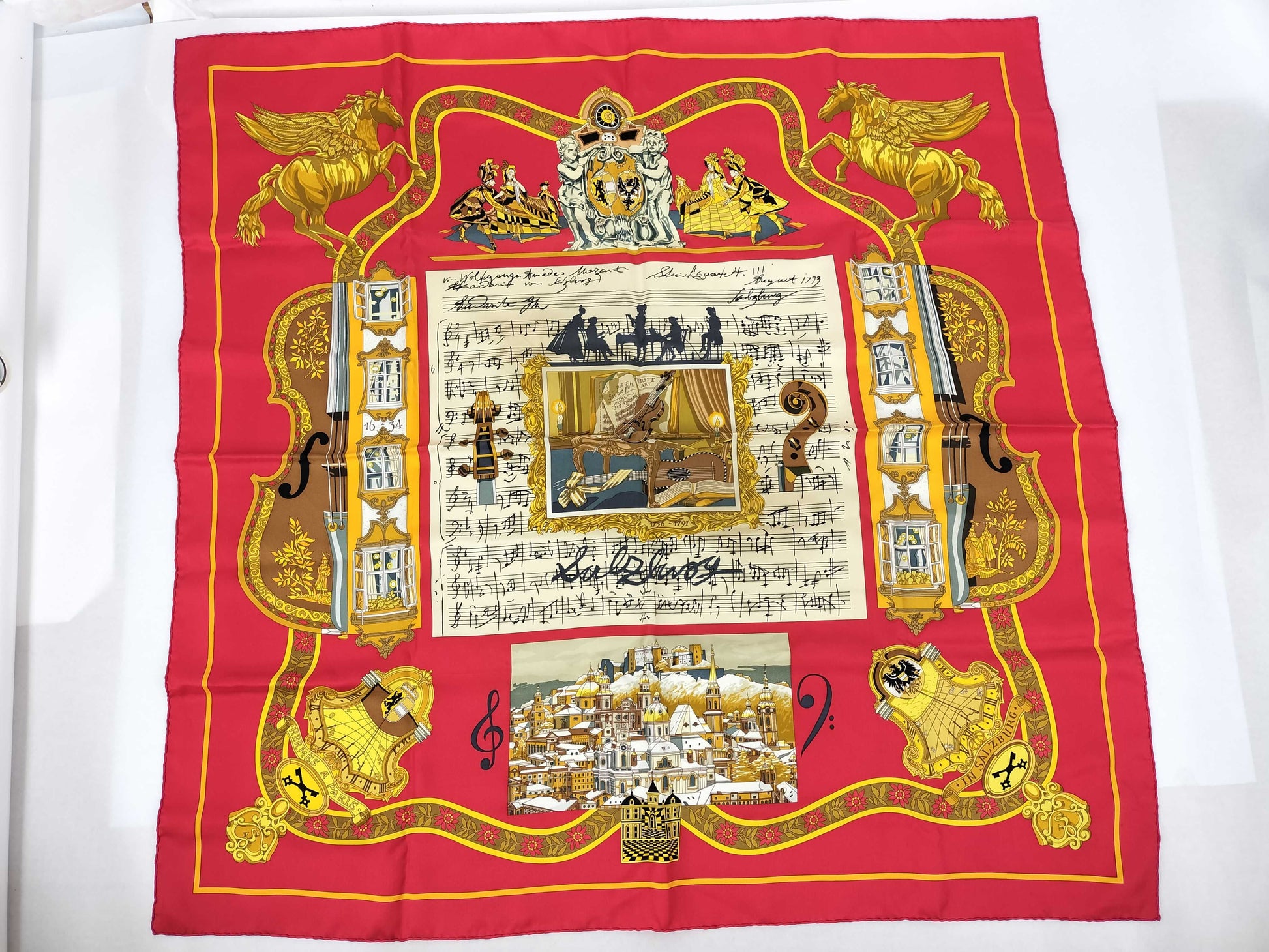 HERMES Carre 90 Salzburg Scarf