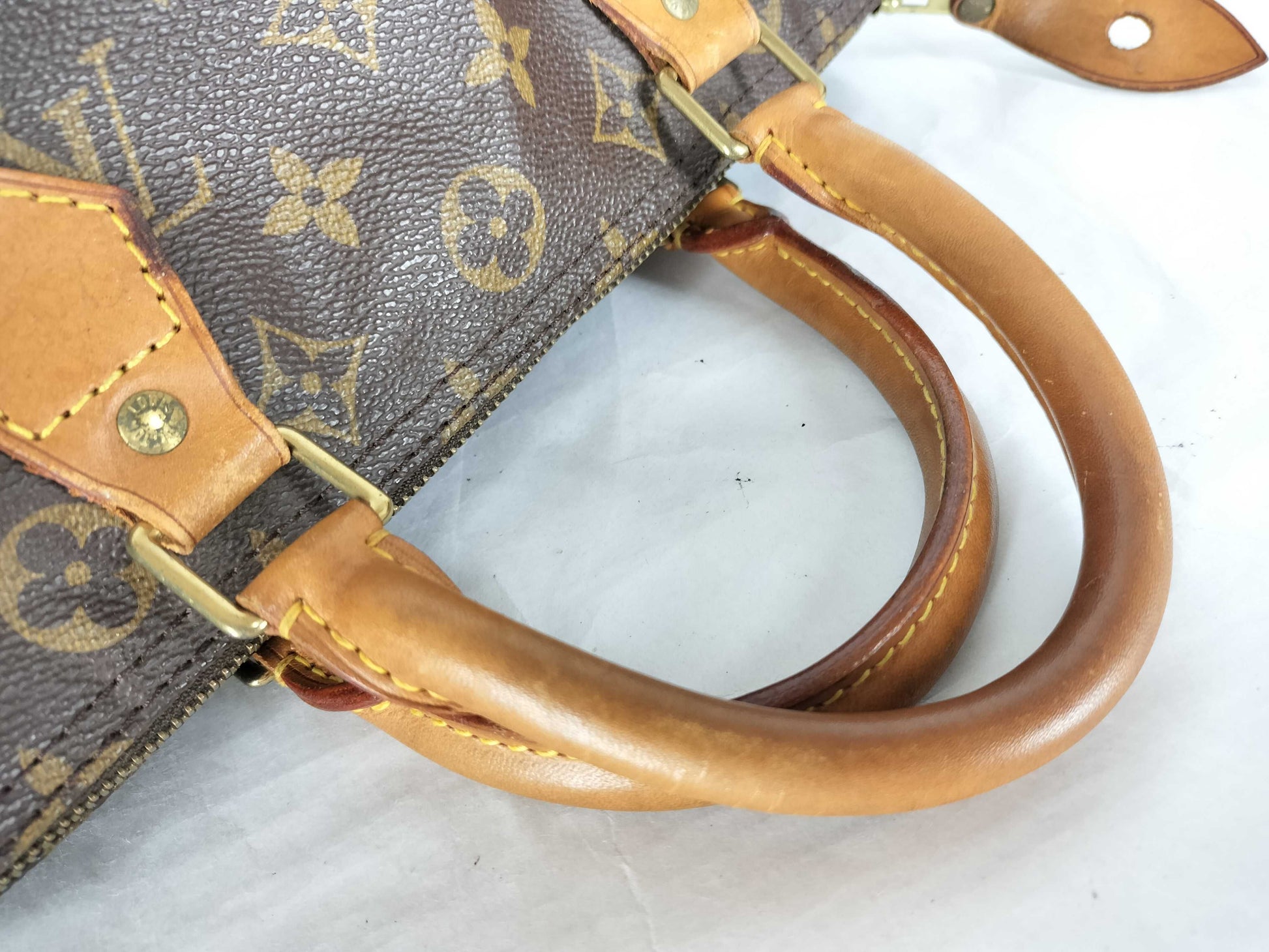 LOUIS VUITTON SP1905 Monogram LV Mono Speedy 30 SP1905 Boston Bag