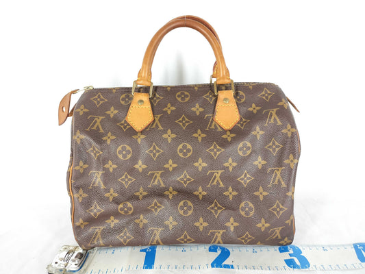 LOUIS VUITTON SP1905 Monogram LV Mono Speedy 30 SP1905 Boston Bag