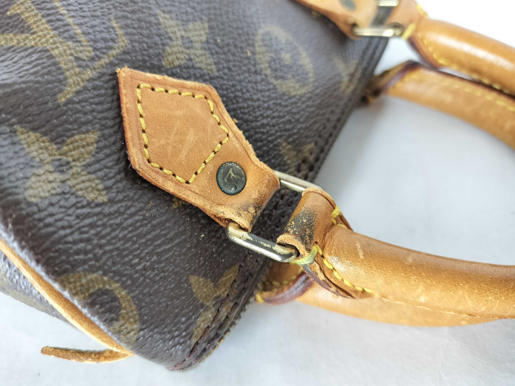 LOUIS VUITTON M41534 Monogram Mini Speedy M41534 TH0965 Handbag