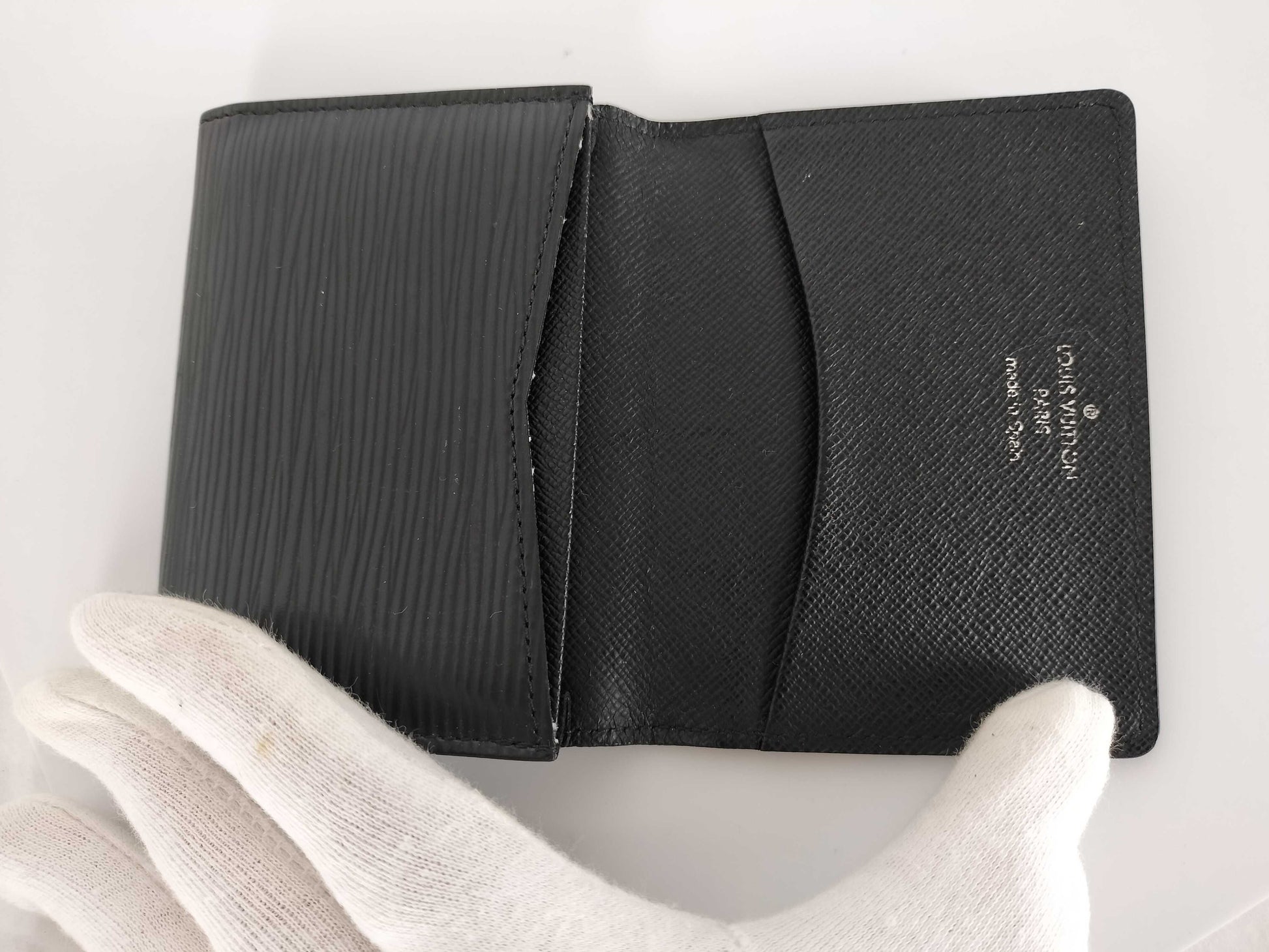 LOUIS VUITTON CA4151 Epi Louis Vuitton Card Case with Box Epi Card Case, Pass Case, Business Card Case