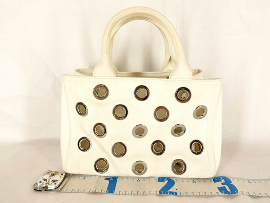 PRADA Prada Canapa Mini 2-Way Handbag Shoulder Bag Handbag