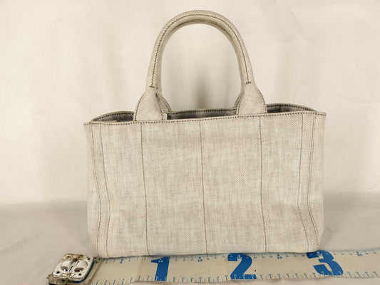 PRADA Prada Canapa Mini Jeweled 2-Way Handbag Shoulder Bag Handbag