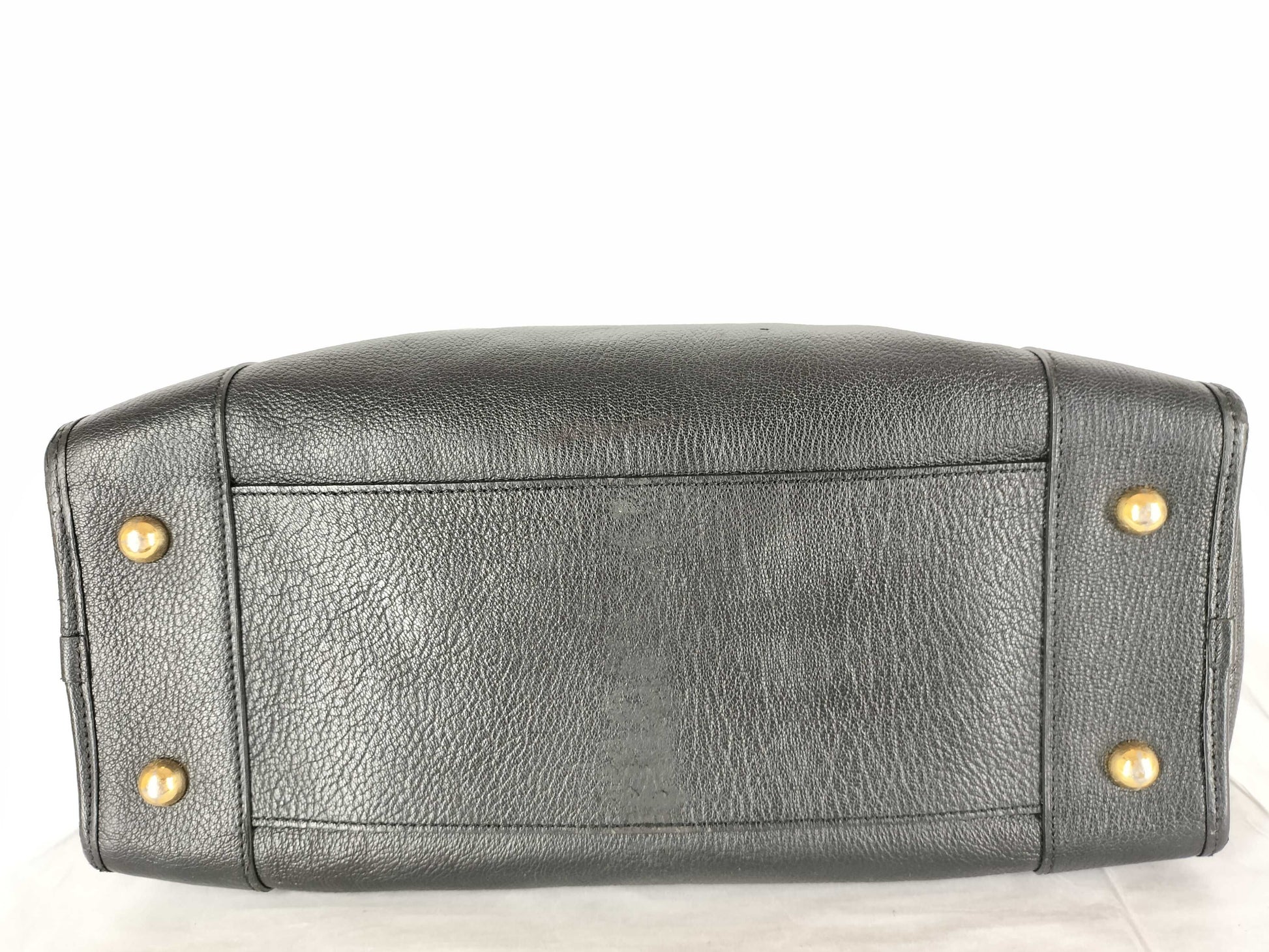 LOEWE Amazona 36 Leather Handbag in Black