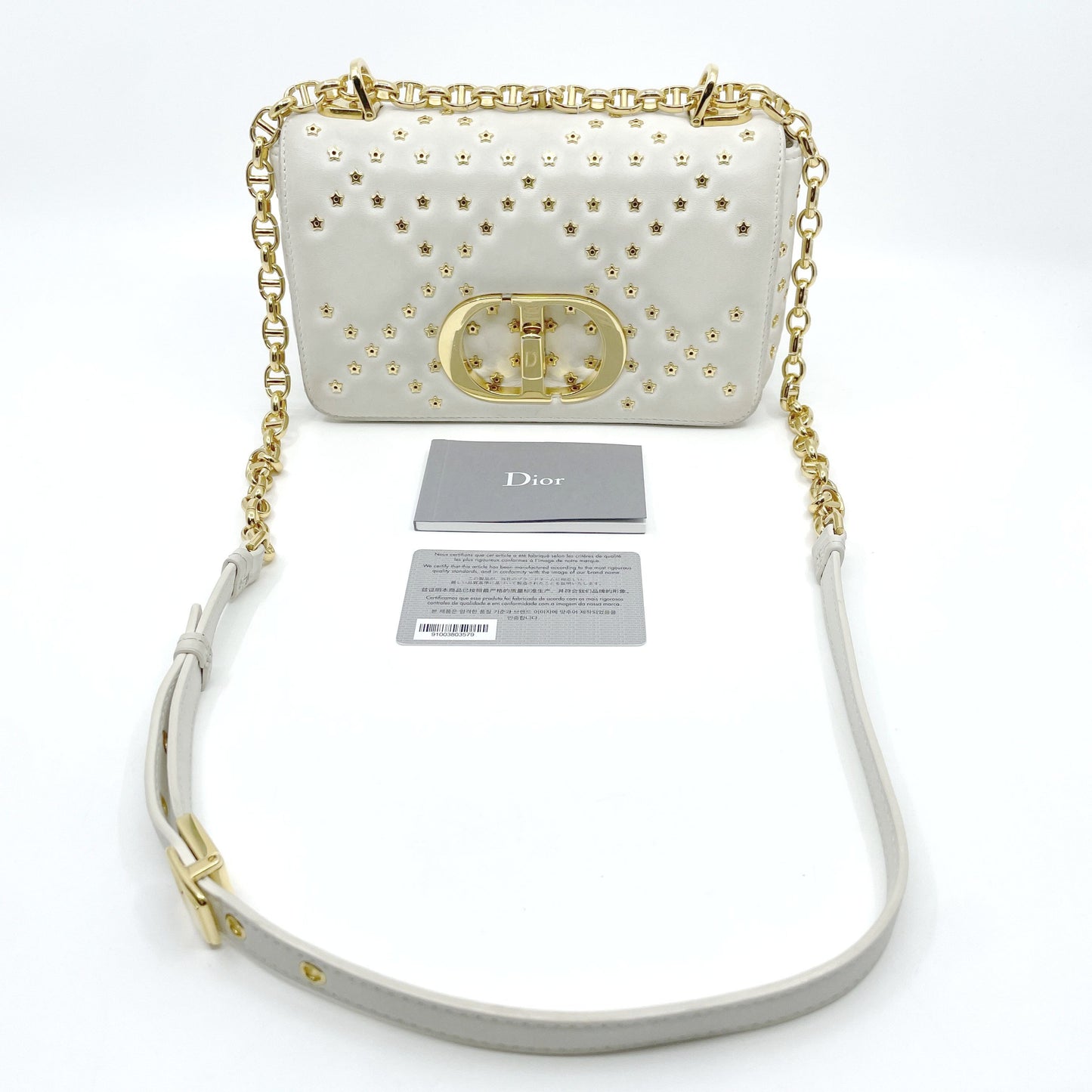 Dior Women's Caro Lucky Star Chain Shoulder Bag M9241UNHH Shoulder Bag