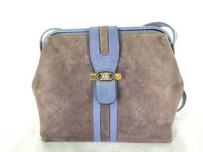 CELINE CELINE Suede Triomphe Shoulder Bag Shoulder Bag