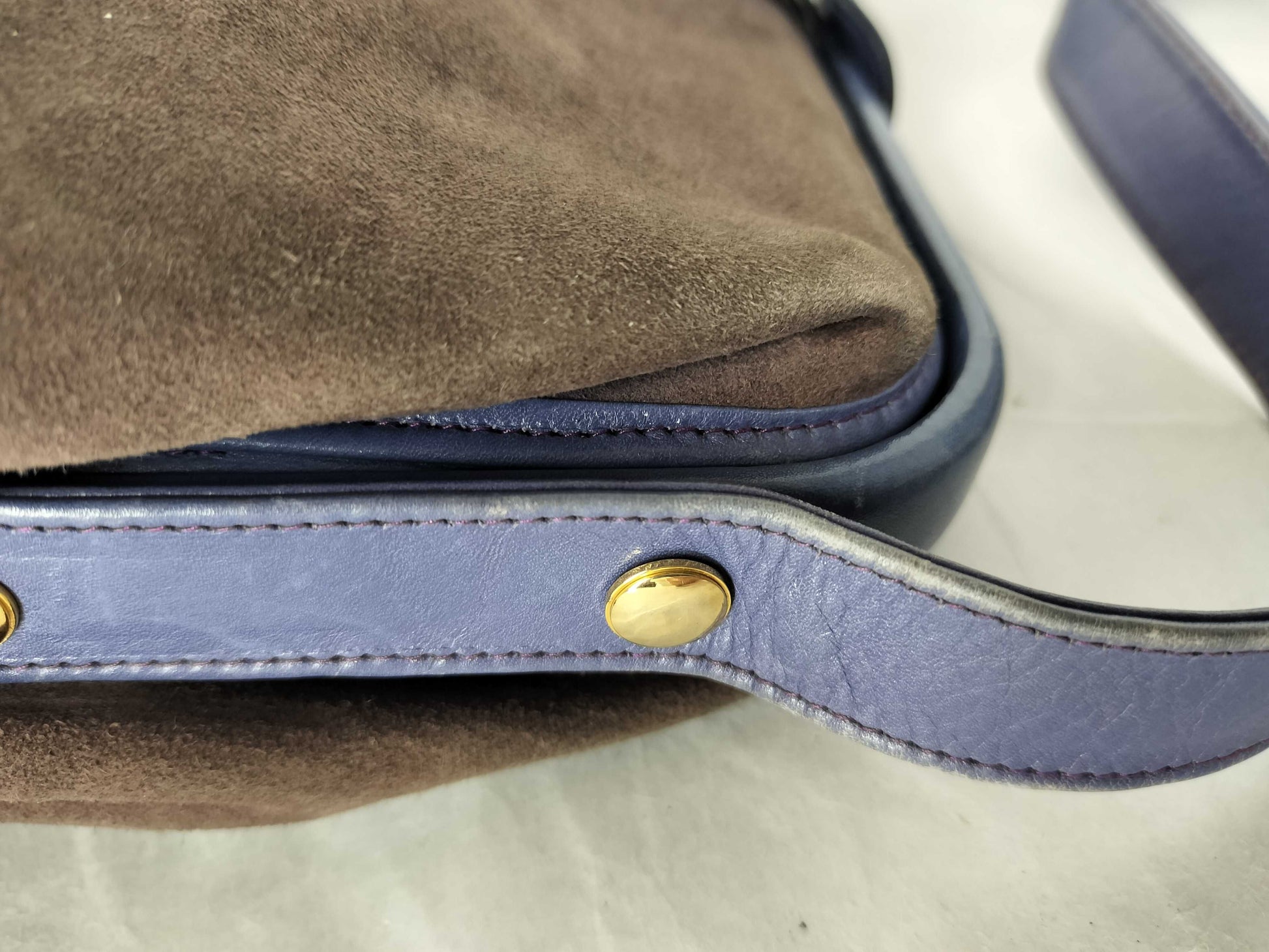 CELINE CELINE Suede Triomphe Shoulder Bag Shoulder Bag