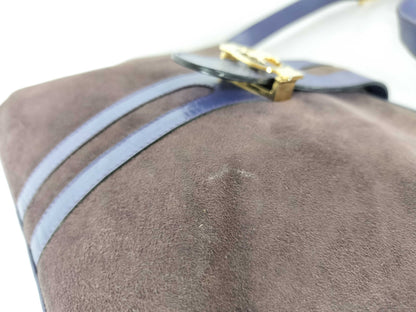 CELINE CELINE Suede Triomphe Shoulder Bag Shoulder Bag
