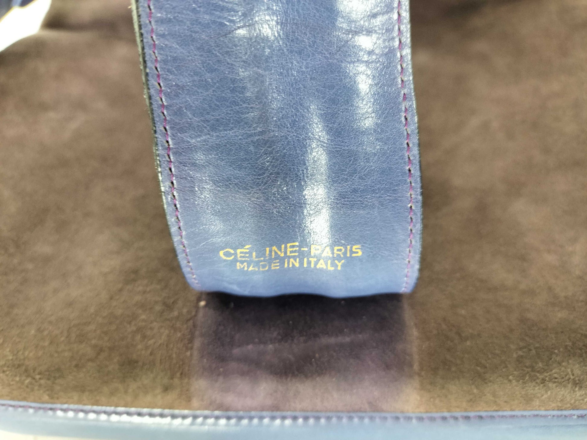 CELINE CELINE Suede Triomphe Shoulder Bag Shoulder Bag