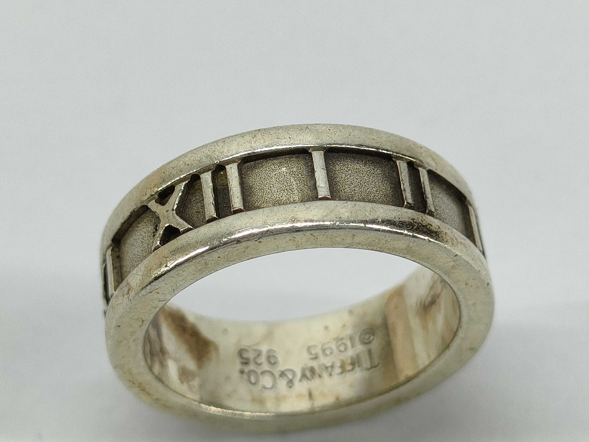 Tiffany & Co. Atlas Atlas Ring, 925, 5.9g