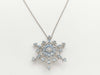 TASAKI Aquamarine D0.66ct K18WG 19.3g Necklace 