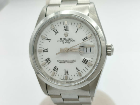 ROLEX 15200 T162858 White Dial Boys' Watch
