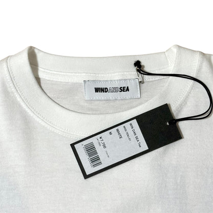 Unused 22SS Kitashinagawa Onsen Tenjinyu x WIND AND SEA Back Logo T-Shirt, Size M, Shoulder 50cm x Sleeve 22cm x Width 55cm x Length 70cm