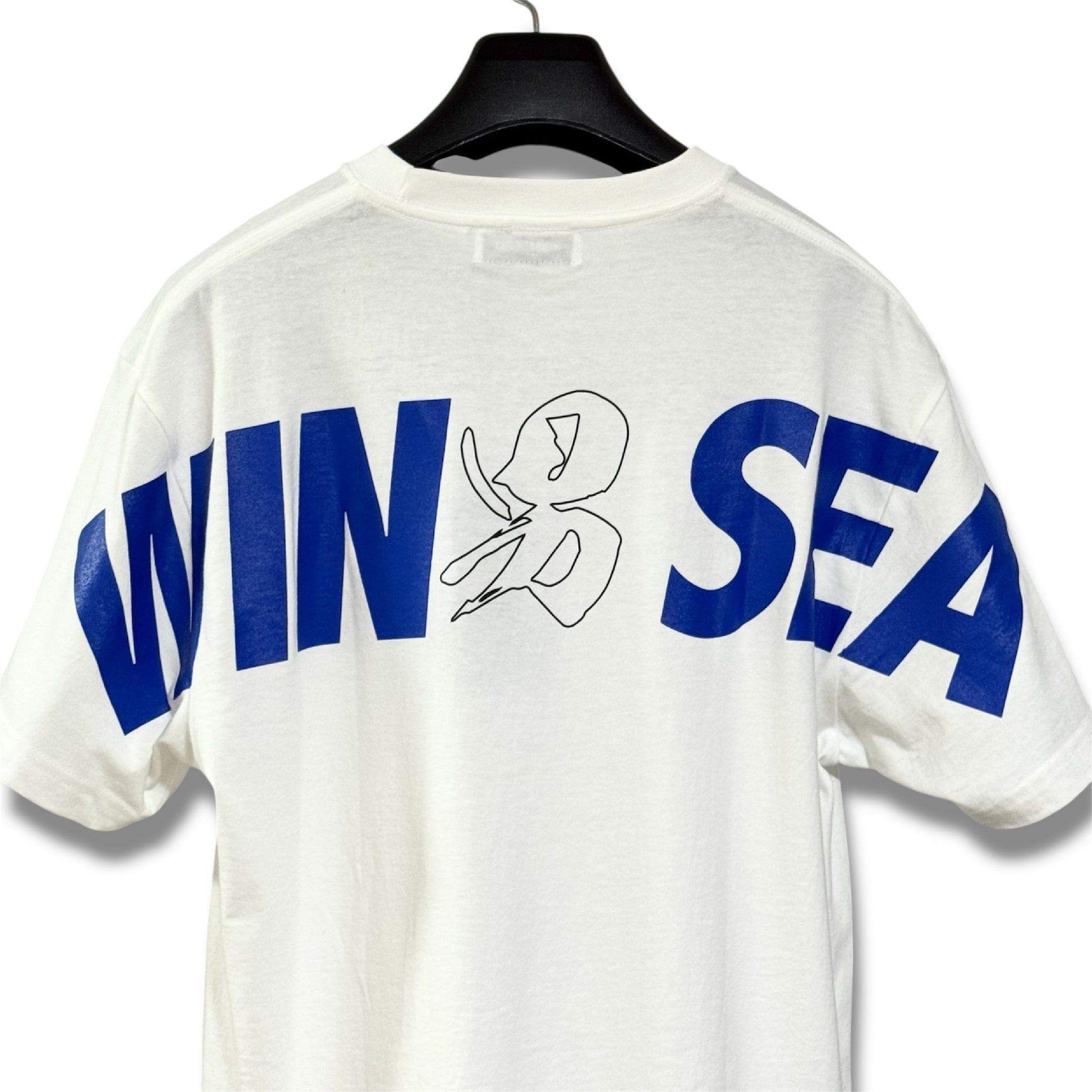 Unused 22SS Kitashinagawa Onsen Tenjinyu x WIND AND SEA Back Logo T-Shirt, Size M, Shoulder 50cm x Sleeve 22cm x Width 55cm x Length 70cm