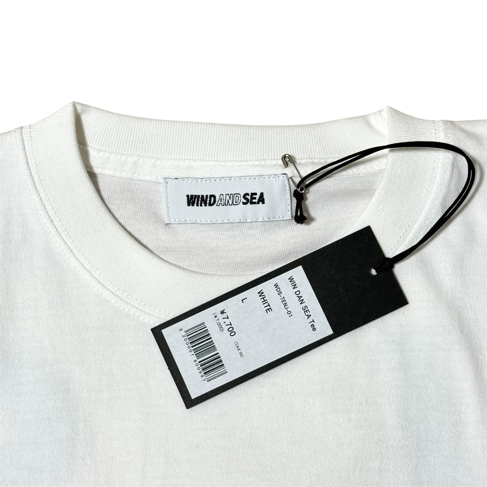 Unused 22SS Kitashinagawa Onsen Tenjinyu x WIND AND SEA TENJINYU Wind and Sea Back Logo T-Shirt L Shoulder 53cm x Sleeve 23cm x Width 57cm x Length 73cm T-Shirt