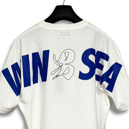Unused 22SS Kitashinagawa Onsen Tenjinyu x WIND AND SEA TENJINYU Wind and Sea Back Logo T-Shirt L Shoulder 53cm x Sleeve 23cm x Width 57cm x Length 73cm T-Shirt