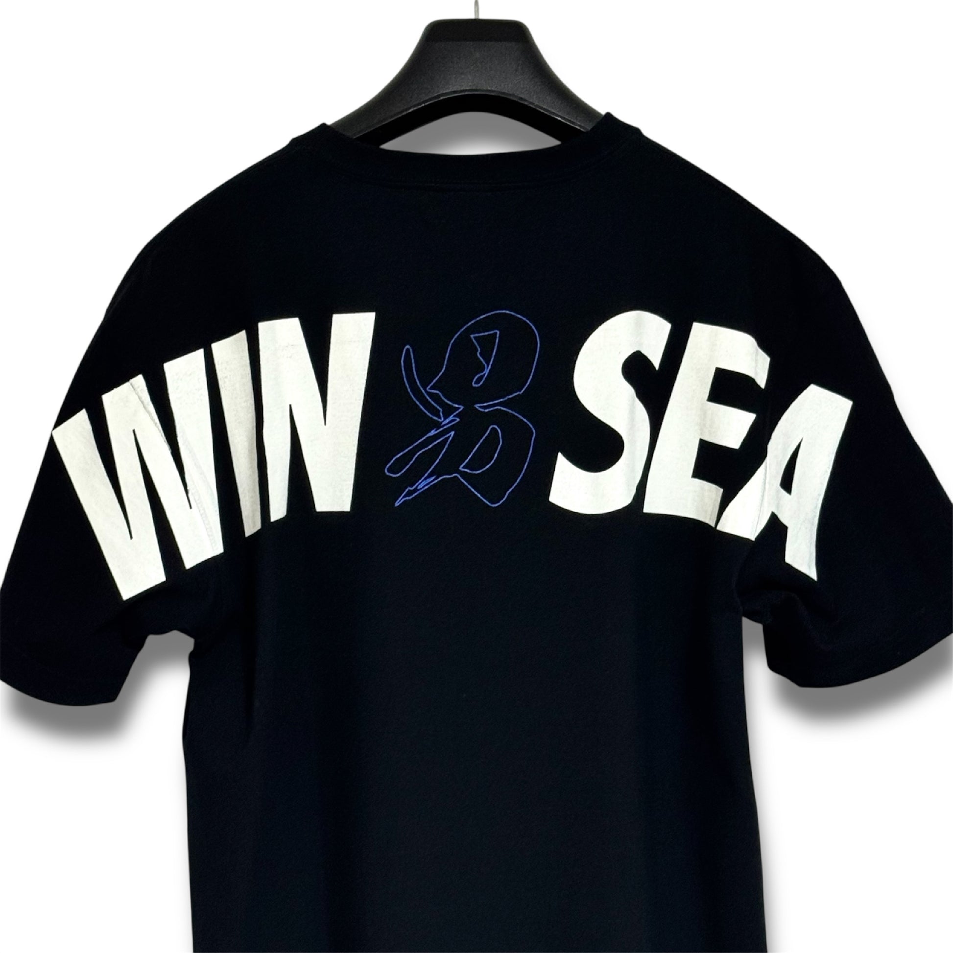 Unused 22SS Kitashinagawa Onsen Tenjinyu x WIND AND SEA collaboration Wind and Sea back logo T-shirt L Shoulder 53cm x Sleeve 23cm x Width 57cm x Length 73cm T-shirt