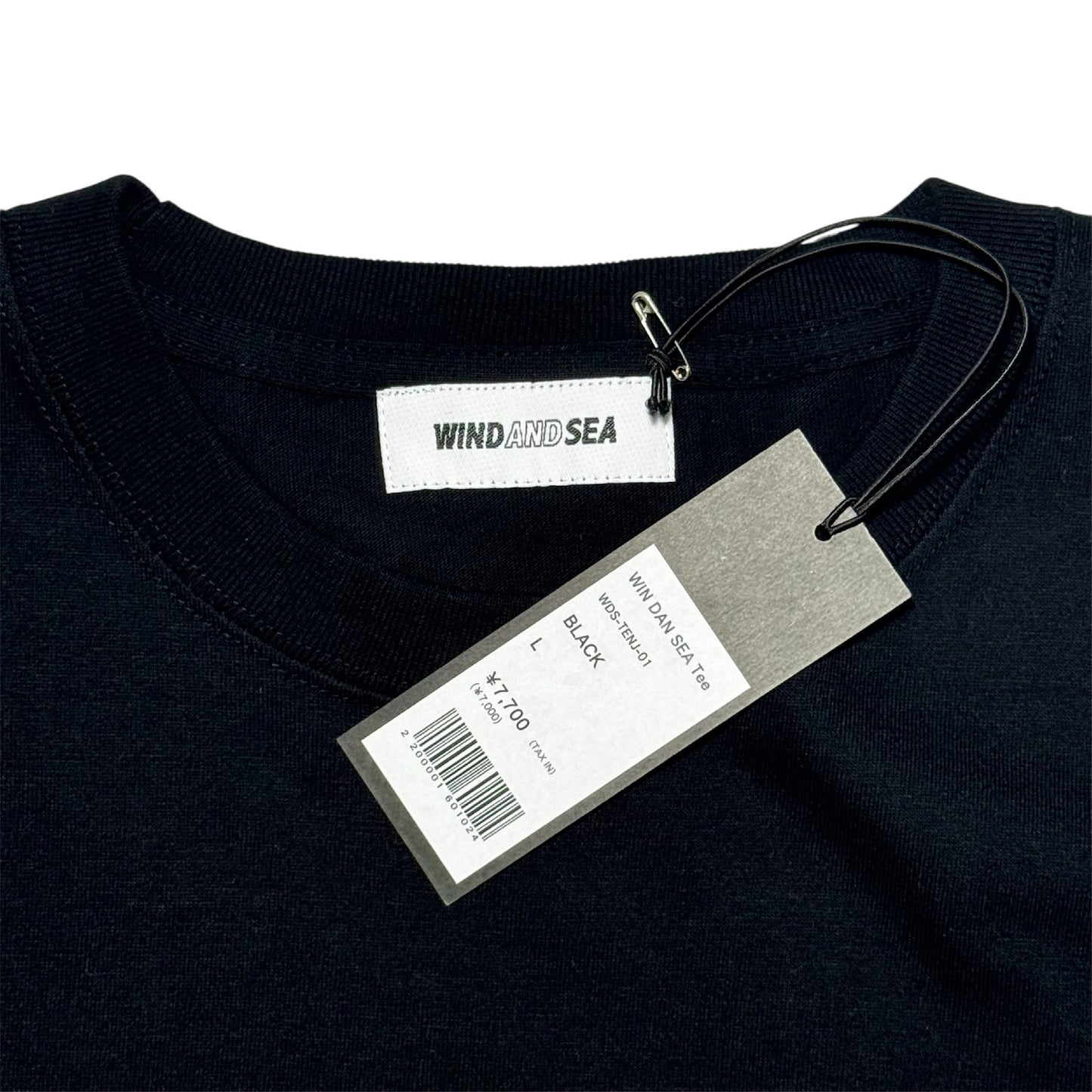 Unused 22SS Kitashinagawa Onsen Tenjinyu x WIND AND SEA collaboration Wind and Sea back logo T-shirt L Shoulder 53cm x Sleeve 23cm x Width 57cm x Length 73cm T-shirt