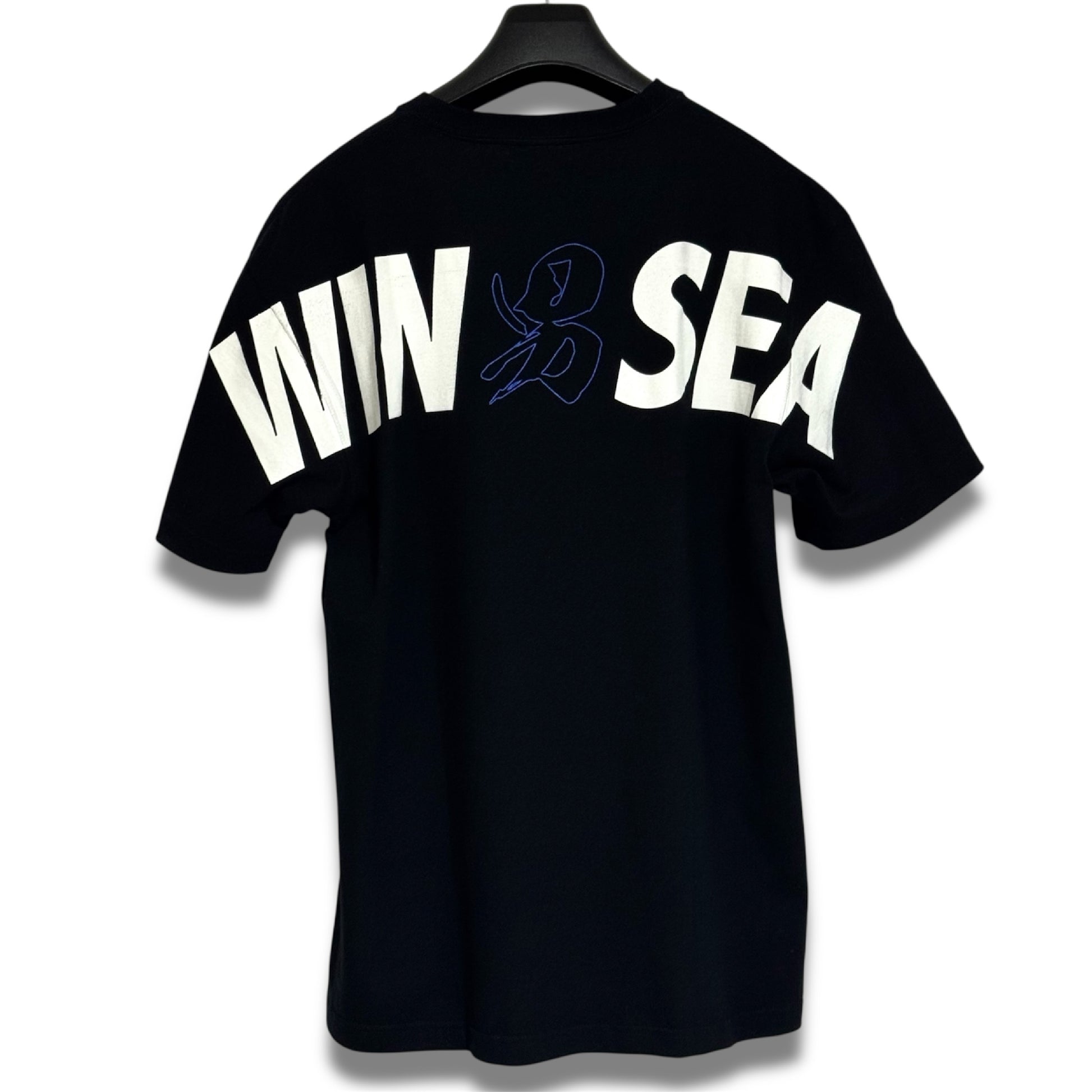 Unused 22SS Kitashinagawa Onsen Tenjinyu x WIND AND SEA collaboration Wind and Sea back logo T-shirt L Shoulder 53cm x Sleeve 23cm x Width 57cm x Length 73cm T-shirt