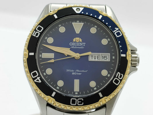 ORIENT F692-UAZ0 C250391 391/600 Automatic Blue Dial Men's Watch, Limited Edition of 600