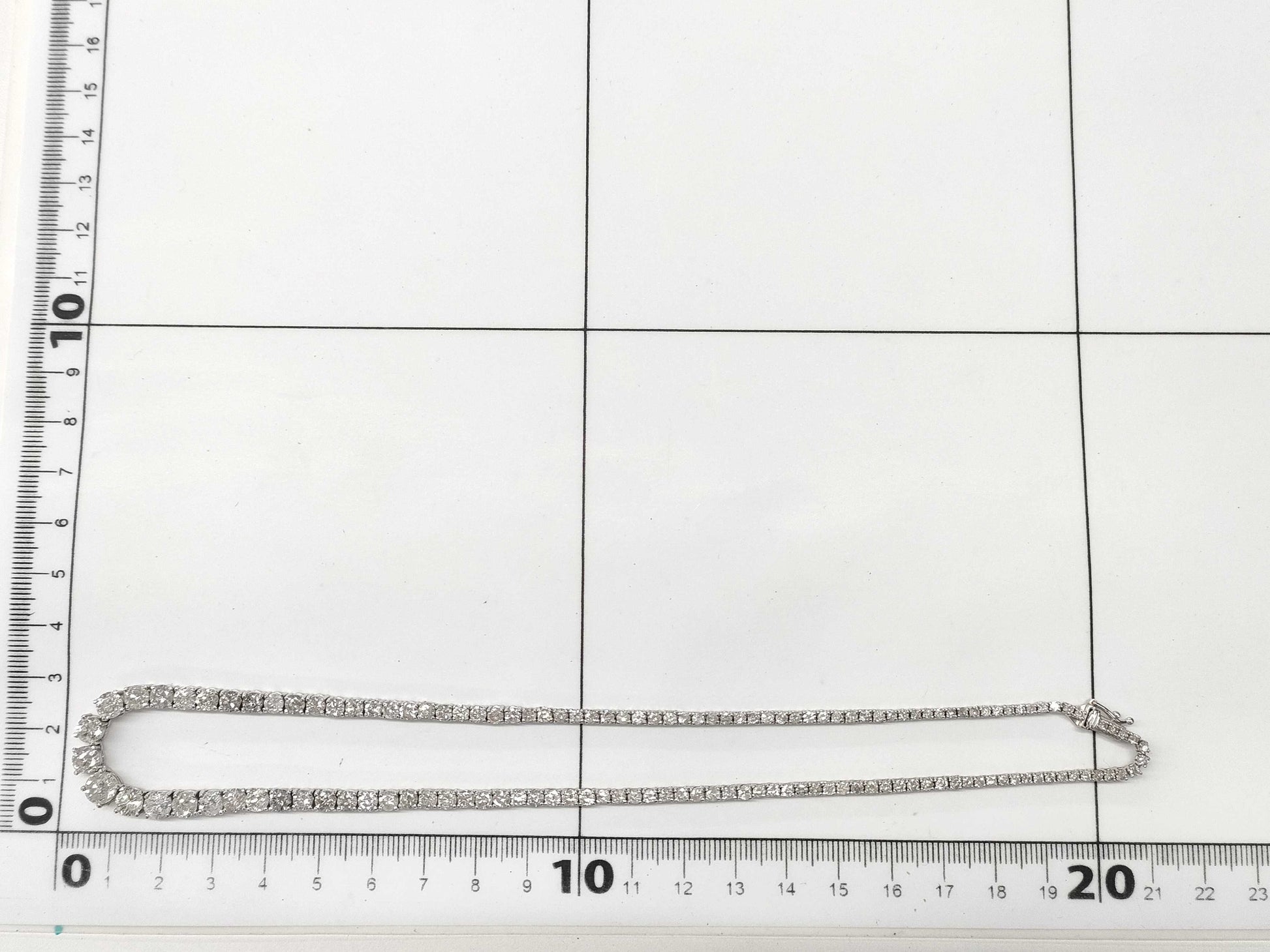 D15.12ct Pt900/K18WG 24.9g Necklace 