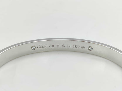 Cartier New Love Bracelet #16 4PD 750 31.1g Bracelet/Bangle 
