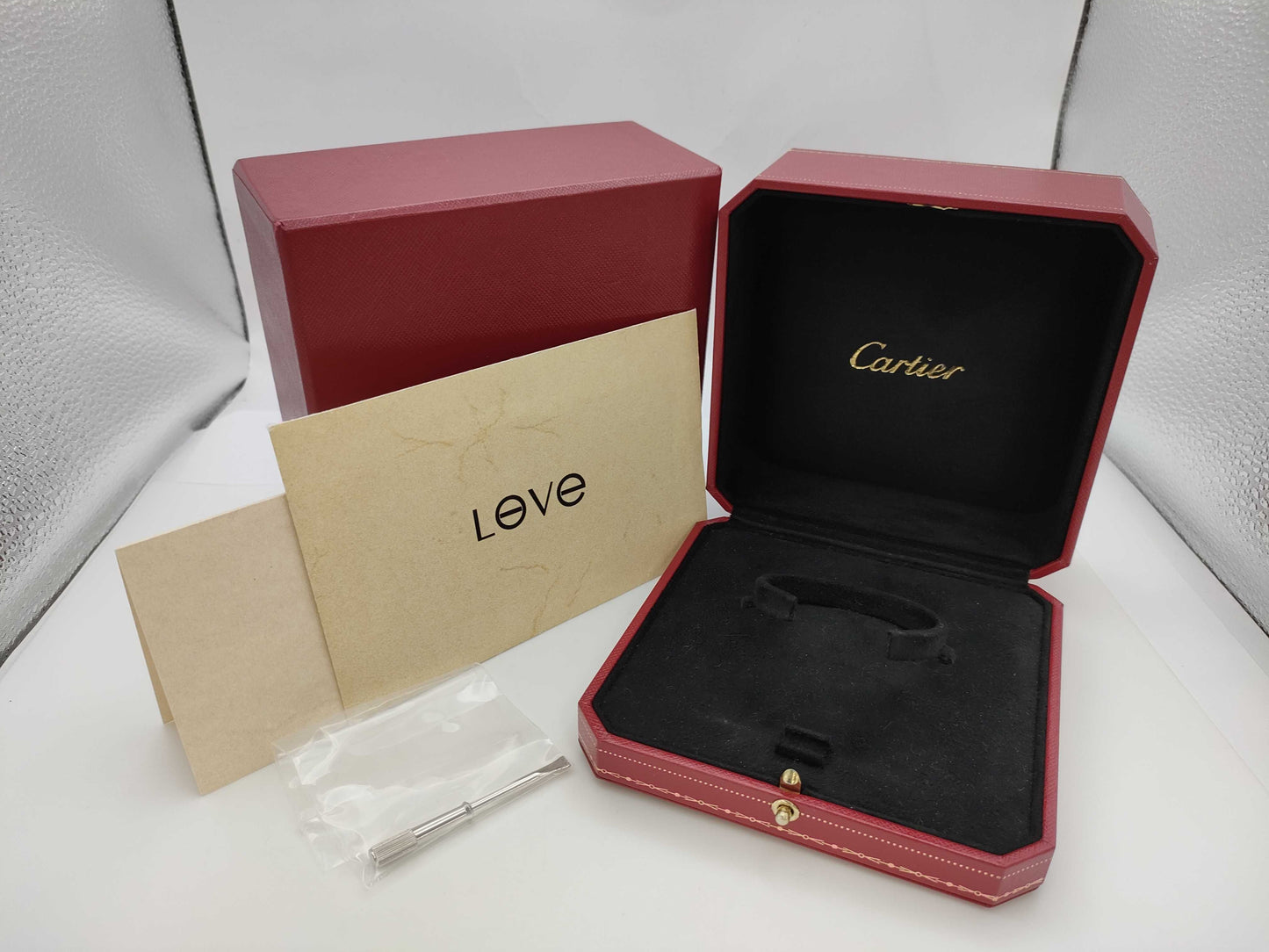 Cartier New Love Bracelet #16 4PD 750 31.1g Bracelet/Bangle 