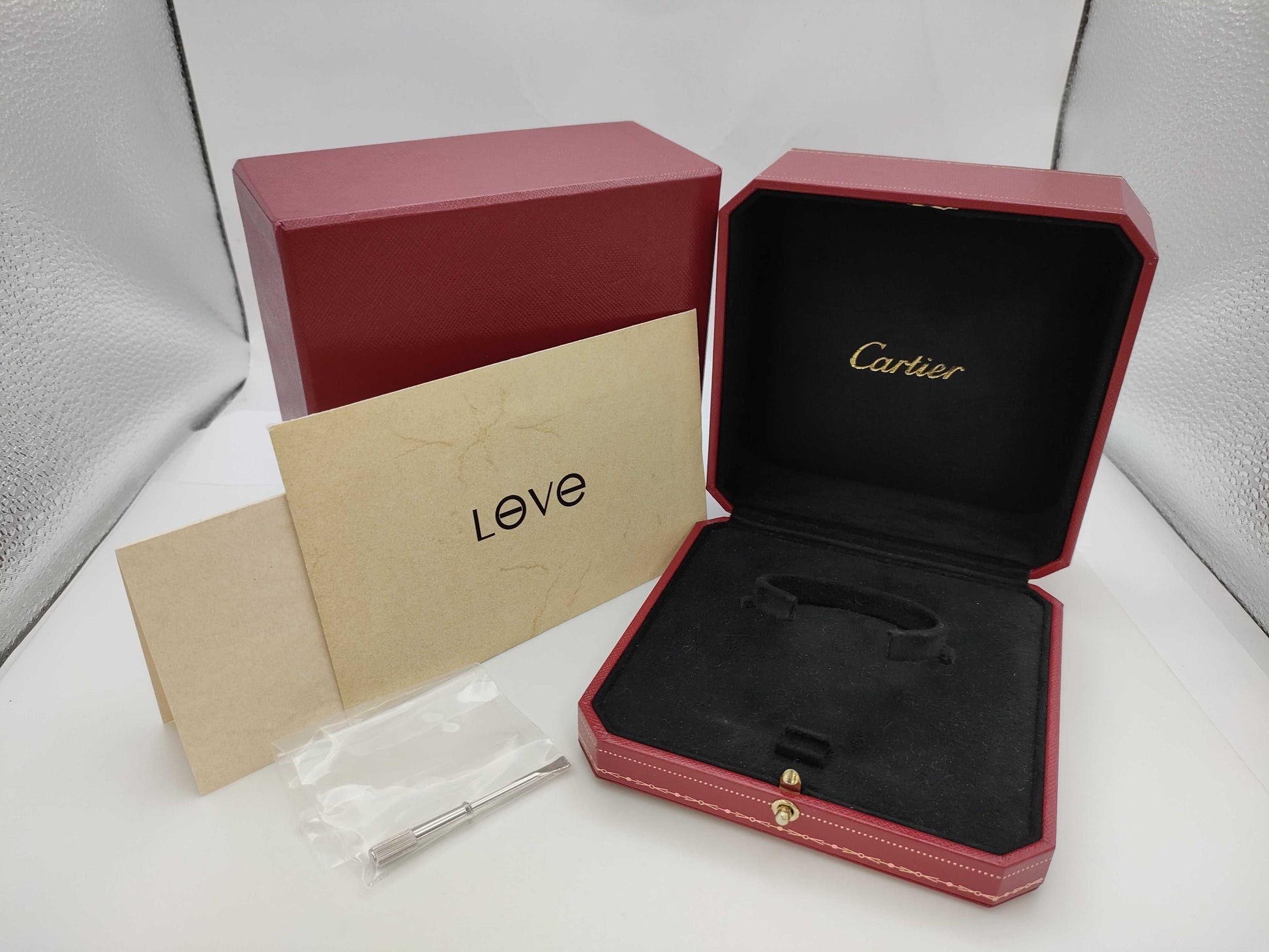 Cartier New Love Bracelet #16 4PD 750 31.1g Bracelet/Bangle 