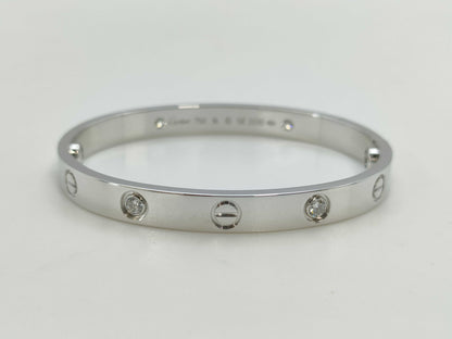 Cartier New Love Bracelet #16 4PD 750 31.1g Bracelet/Bangle 