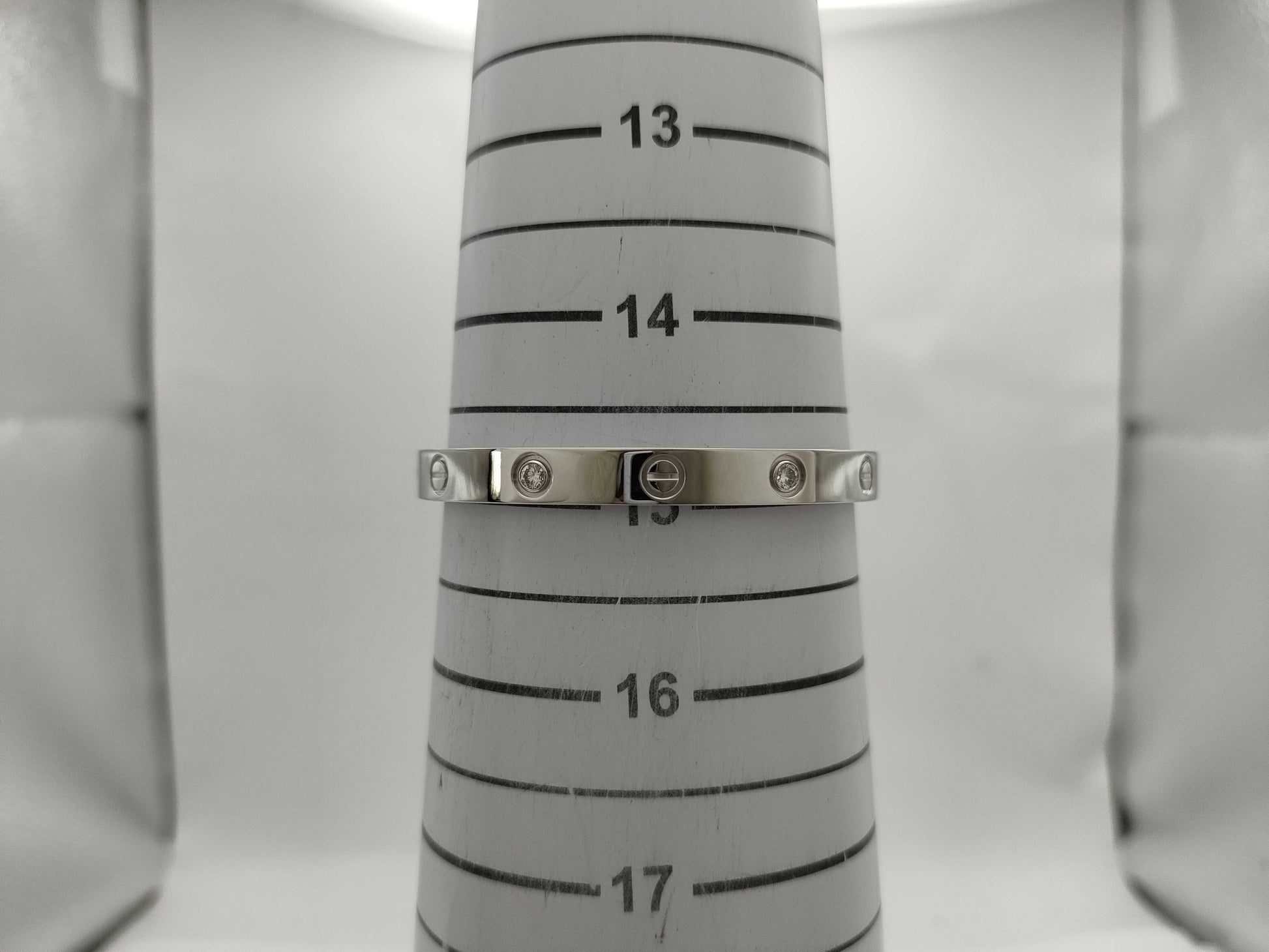 Cartier New Love Bracelet #16 4PD 750 31.1g Bracelet/Bangle 